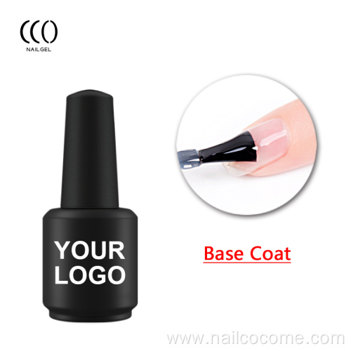 OEM ODM Cosmetics Factory KG Gel Nail Polish HEMA Free Base Top Coat in Kilo for nail beauty